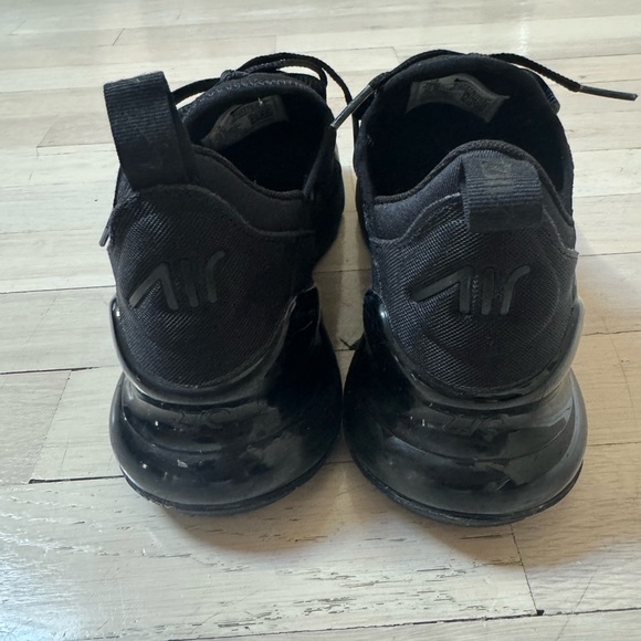 Nike Air Max 270 'Triple Black' Running Shoes - Picture 4 of 7